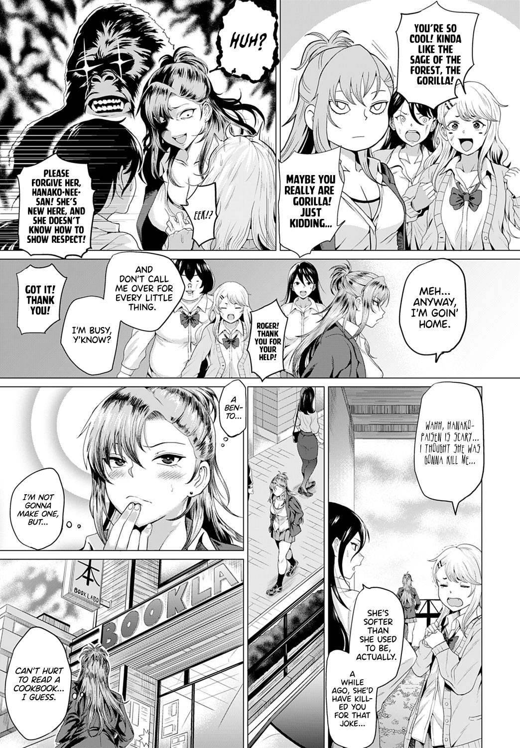 Hentai Manga Comic-On the Rooftop, with the Delinquent-Read-7